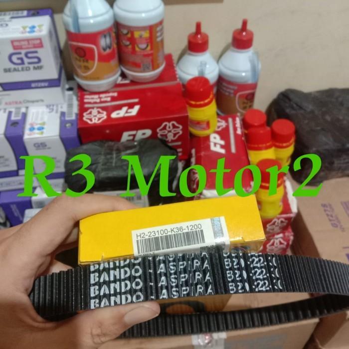 V-Belt / Vanbelt Aspira H2-23100-K36-1200 Bando Untuk Motor Vario 150 Es