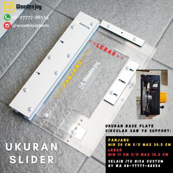 tokobryani Tracksaw Woodenjoy - Untuk Universal Circular Saw