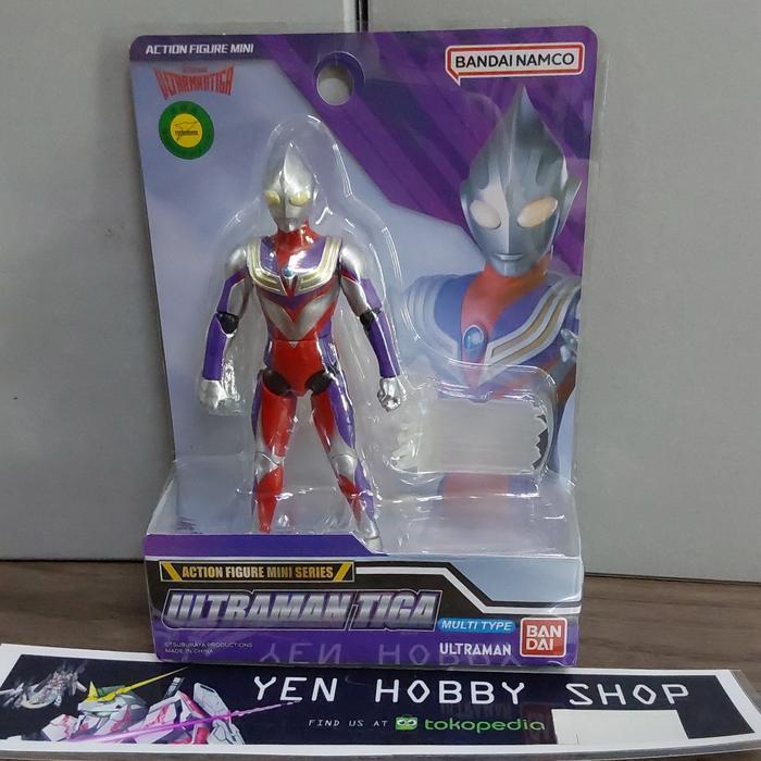 Ready FIGUR ULTRAMAN TIGA 97848 SIZE + - 12CM [ORIGINAL BANDAI]