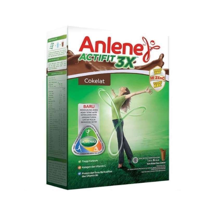 anlene actifit susu coklat 230 gram