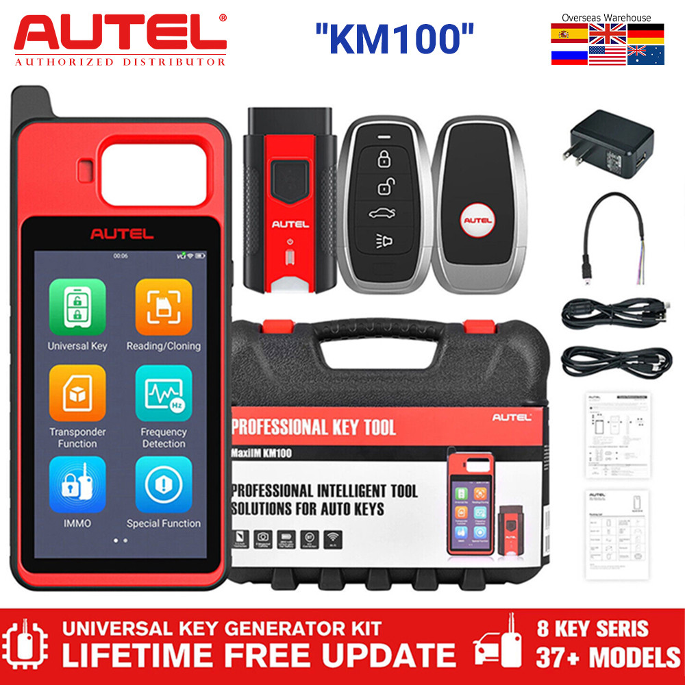 2023 Newest Autel KM100 Universal Key Generator Kit Smart Key