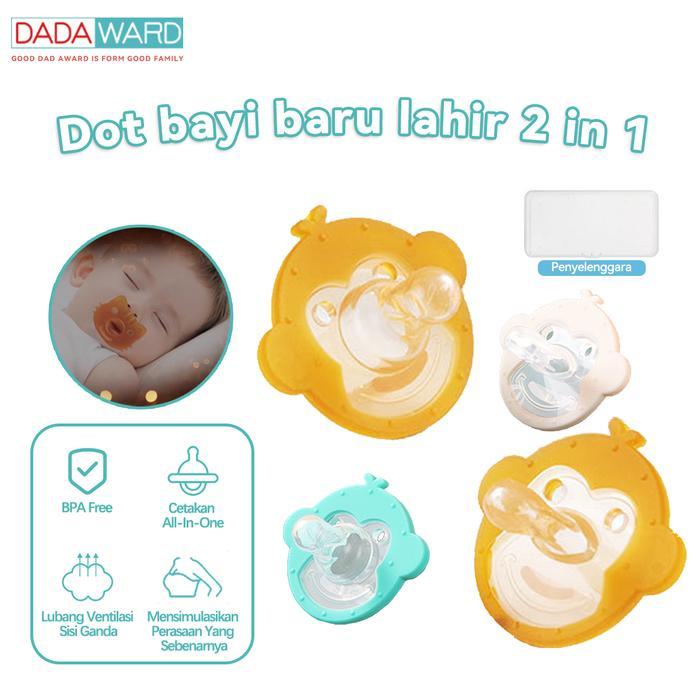 ((PROMO)) DADAWARD Empeng Bayi Artefak Tidur Bayi Baru Lahir Empeng Anti Kembung Gigi Pacifier