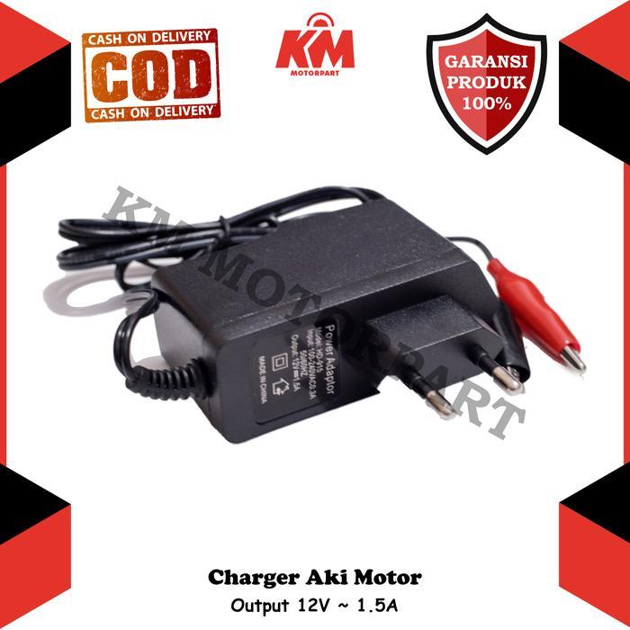 NEWSS CHARGER AKI MOTOR 12 VOLT CAS AKI MOTOR ADAPTOR