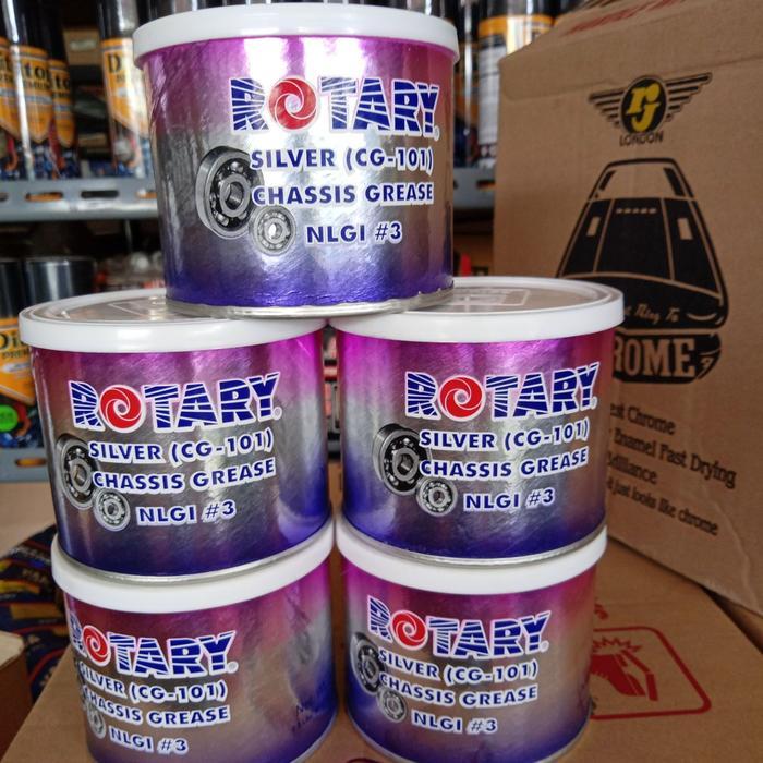 Promo Rotary Silver Chassis Grease Nlgi 3 Rotary Cg-101 Gemuk Kuning Bening