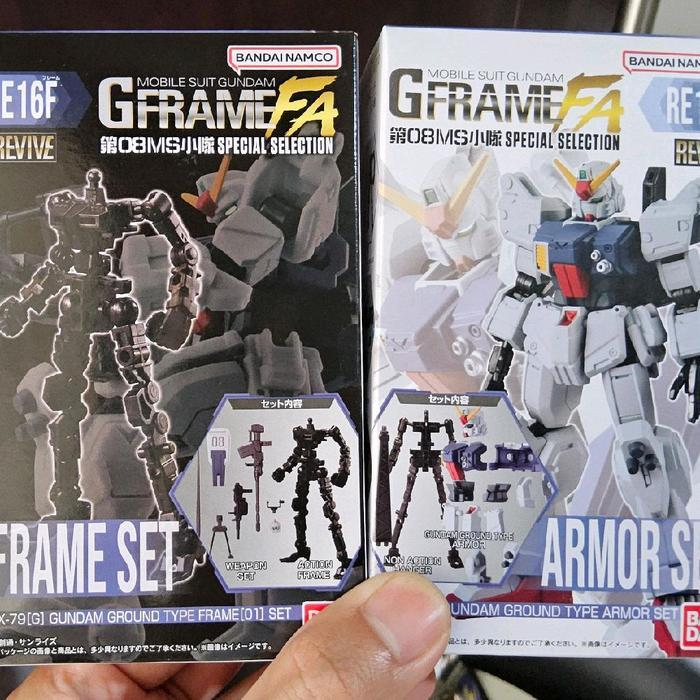 HOT SALE MOBILE SUIT GUNDAM G-FRAME FA THE 08TH MS TEAM SPECIAL SELECTION RX-79[G] GROUND TYPE