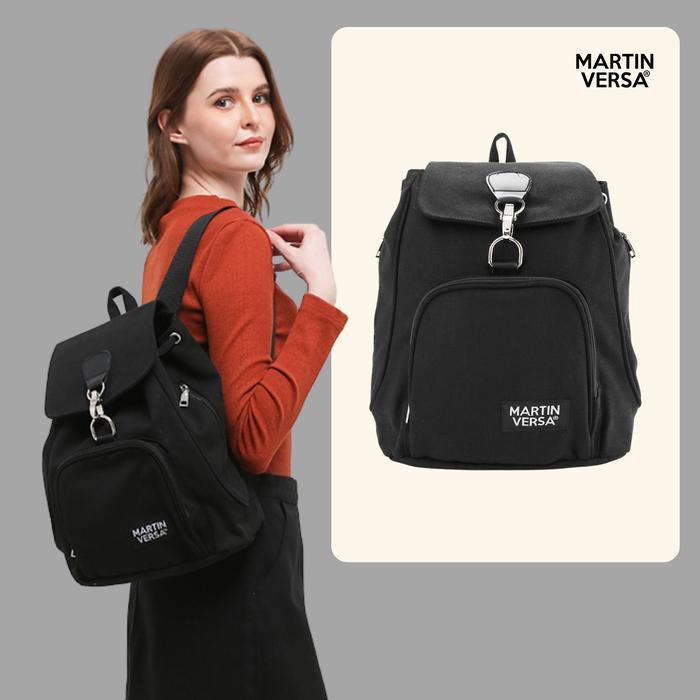 Elizabeth - Martin Versa Tr5 Tas Ransel Backpack Wanita Kanvas Sekolah Slingbag Sling Bag Cewek