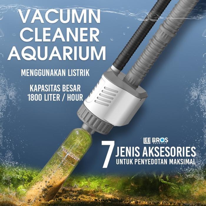 Vacuum Aquarium Dan Kolam / Siphon Gravel Aquascape / Electric Vacumn Tbk