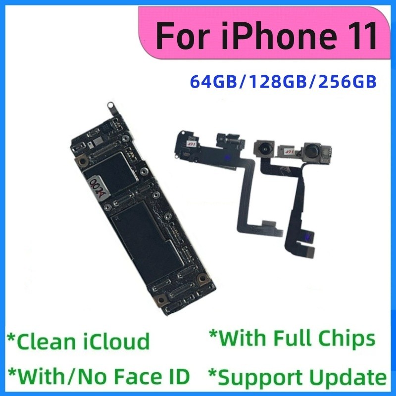100% Tested For iPhone 11 pro Max Motherboard With/No Face ID Clean iCloud For iphone 11 Pro logic