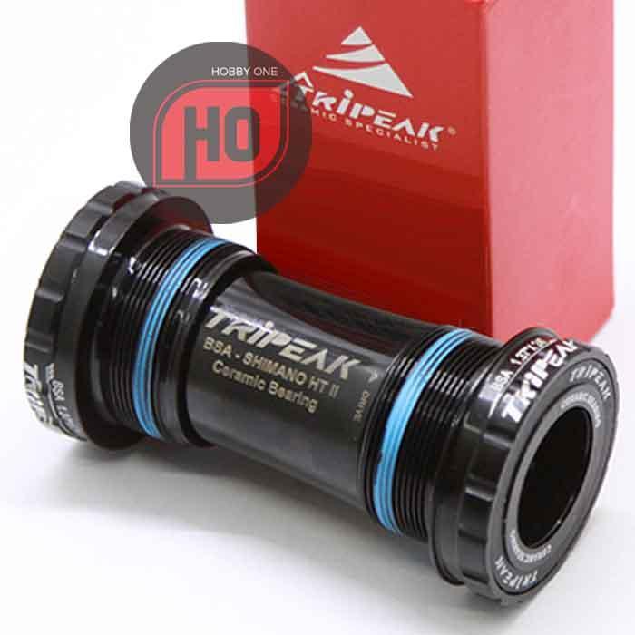 Tripeak Bb Bsa Ceramic Shimano Ht2 Road Bottom Bracket Black