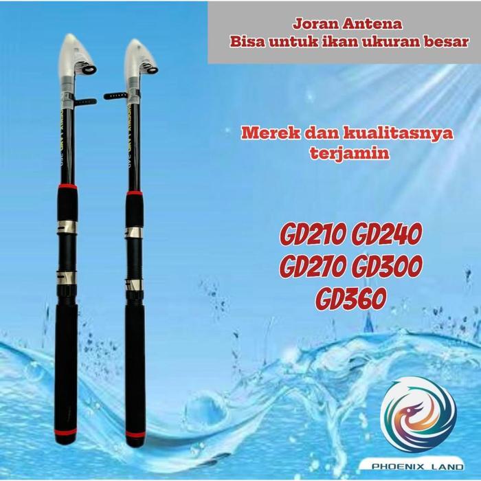 Maguro - Alat Pancing Ikan Besar Joran Pancing Fiber Carbon Telescopic Joran Pancing Spinning