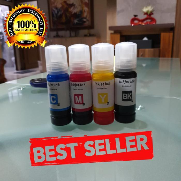 Paket tinta epson 003 tinta printer L3110 L3150 UKURAN 70ML CMYK