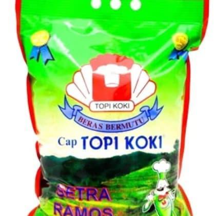 Koki Beras Sentra Topi Koki Beras Sentra 5Kg