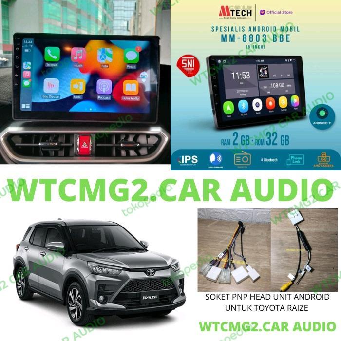 Head Unit Android Oem Toyota Raize 9 Inch Diy
