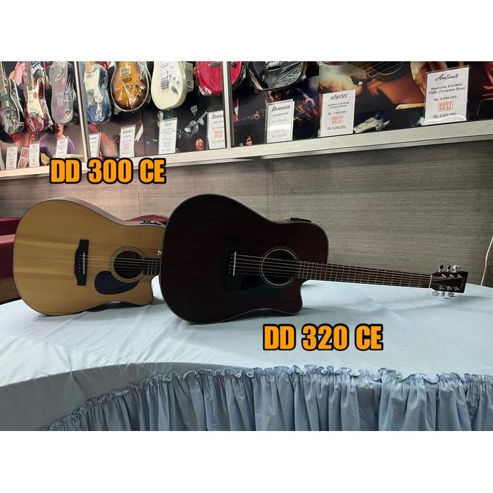 AKUSTIK ELEKTRIK DELTA DD 300 CE / DD 320 CE - DREADNOUGHT - PACK KAYU