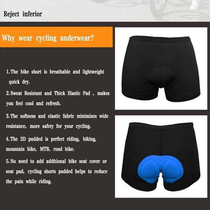 Balight Celana Dalam Sepeda Cycling Underwear 3D Padded Sponge - CK01