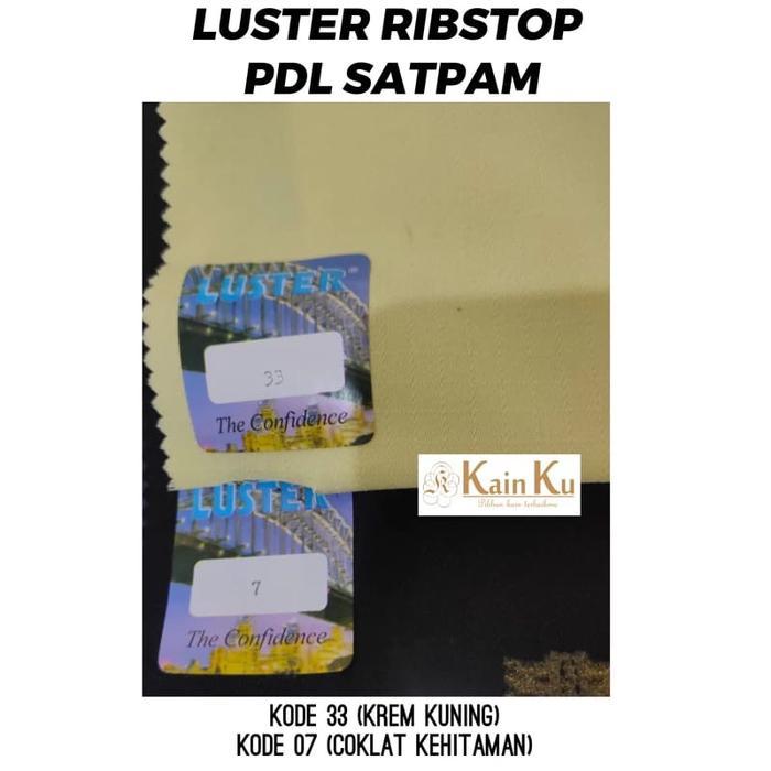 READY Kain Luster Ripstop untuk Seragam PDL