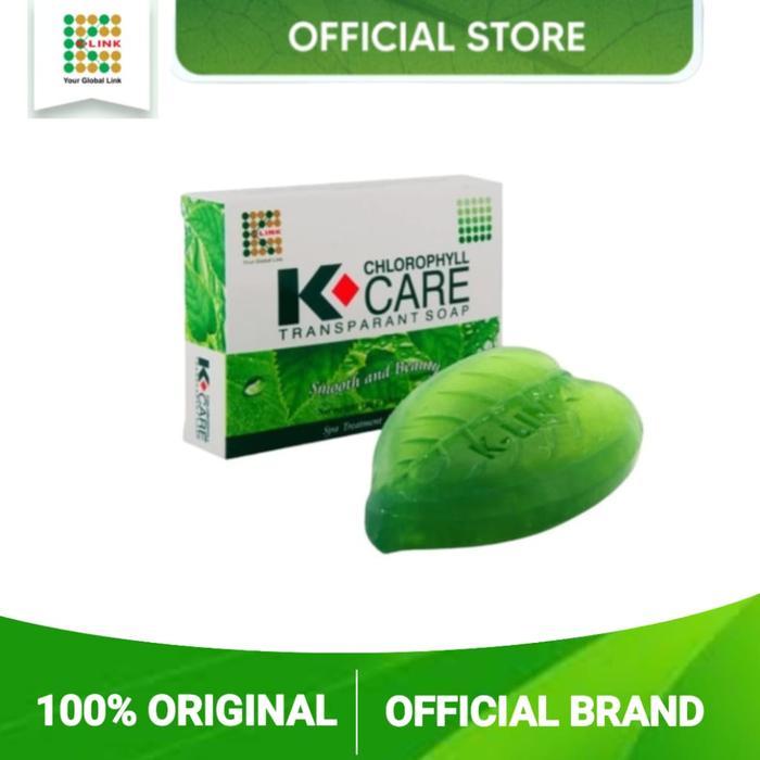 TERLARIS Sabun klorofil k link.k care transparant soap.k care chlorophyll transparant soap.untuk