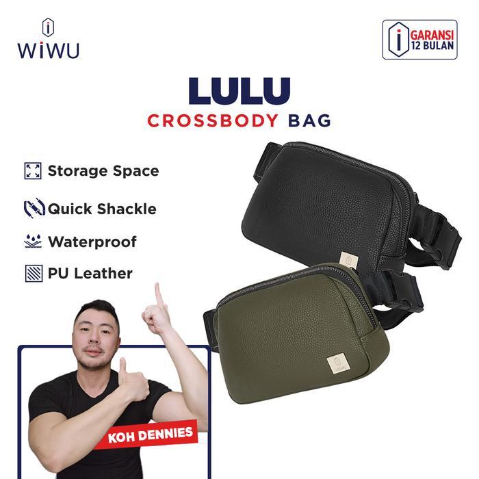 (WiWU X KOH DENNIES) Wiwu Lulu Crossbody Bag Sling Pouch Selempang Pria Wanita