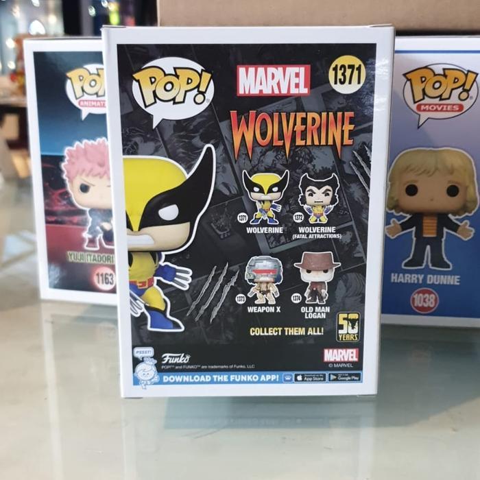 HOT SALE FUNKO POP WOLVERINE 50TH WOLVERINE 1371 TERMURAH