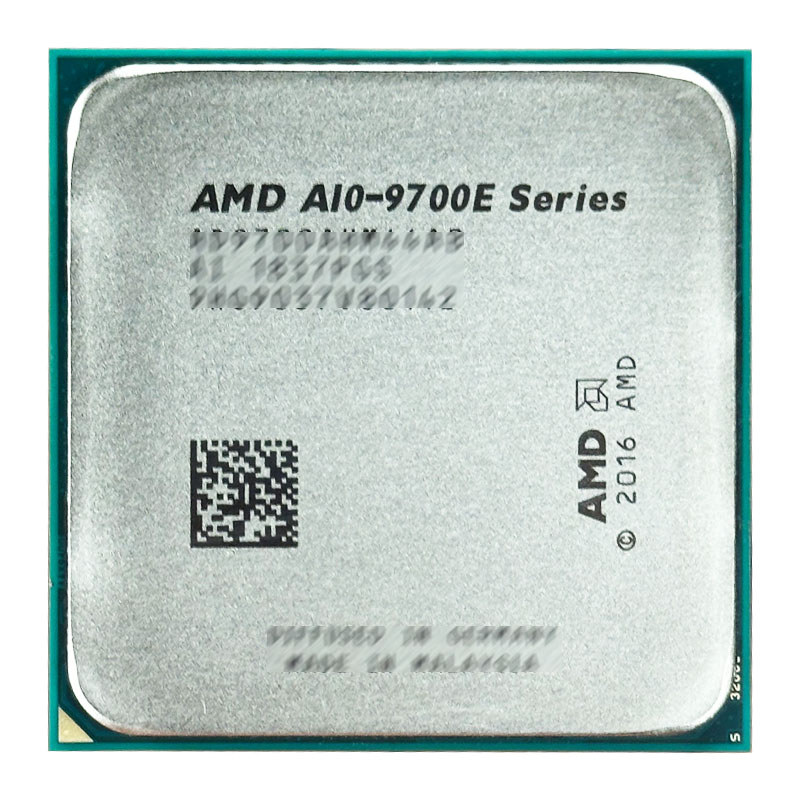 AMD A10 9700E A10-Series A10-9700E 3.0 GHz Used Quad-Core CPU AD9700AHM44AB / AD970BAHM44AB Socket