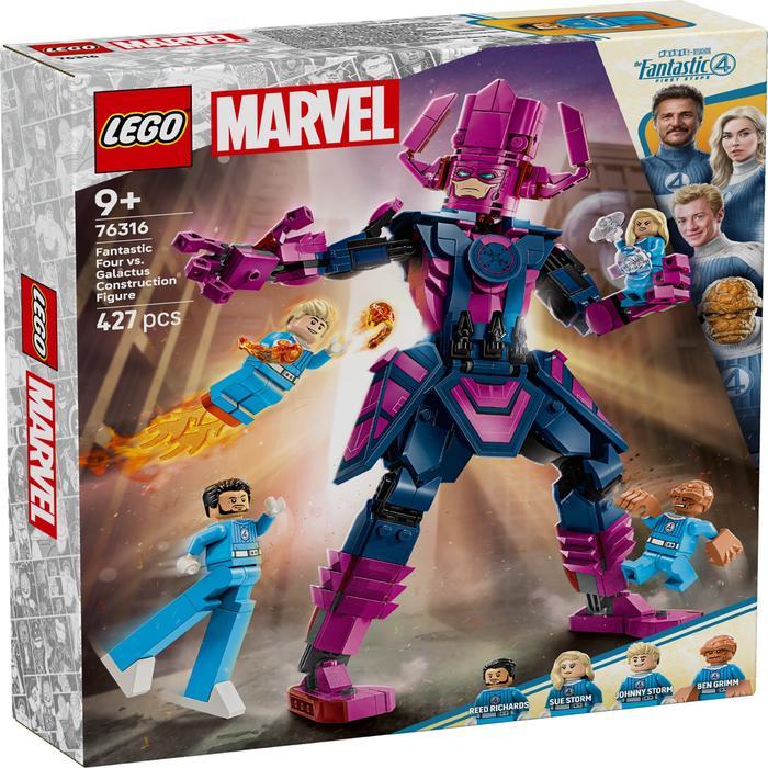 LEGO Super Heroes 76316 Fantastic Four vs. Galactus Construction Figure (427 Pieces), Building