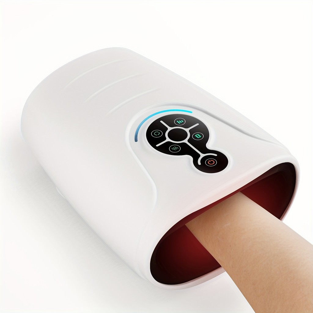 Hand massager wrist palm joint finger acupressure points hand rechargeable massager