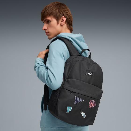 GRATIS ONGKIR PUMA Tas Ransel PUMA PHASE PATCH Backpack Warna PUMA Black - 092196 01