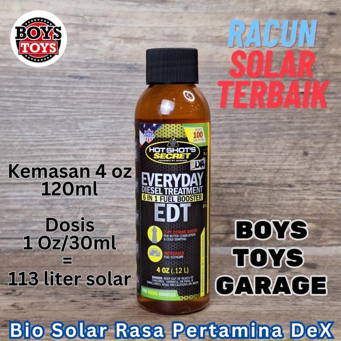 HSS EDT Aditif Solar 6 in 1 Aditif Diesel Treatment Cetane Booster