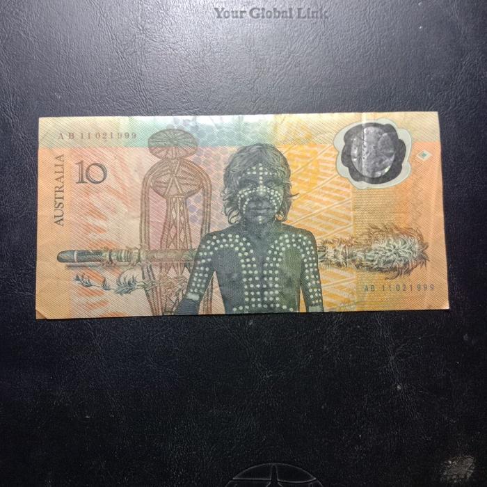 Uang Polymer Australia 10 Dollars Peringatan Bicentenary of European Settlement