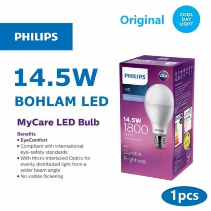 Lampu Led Bulb Mycare 14.5w 14.5 w 14.5 Watt 14.5Watt 14,5 E27