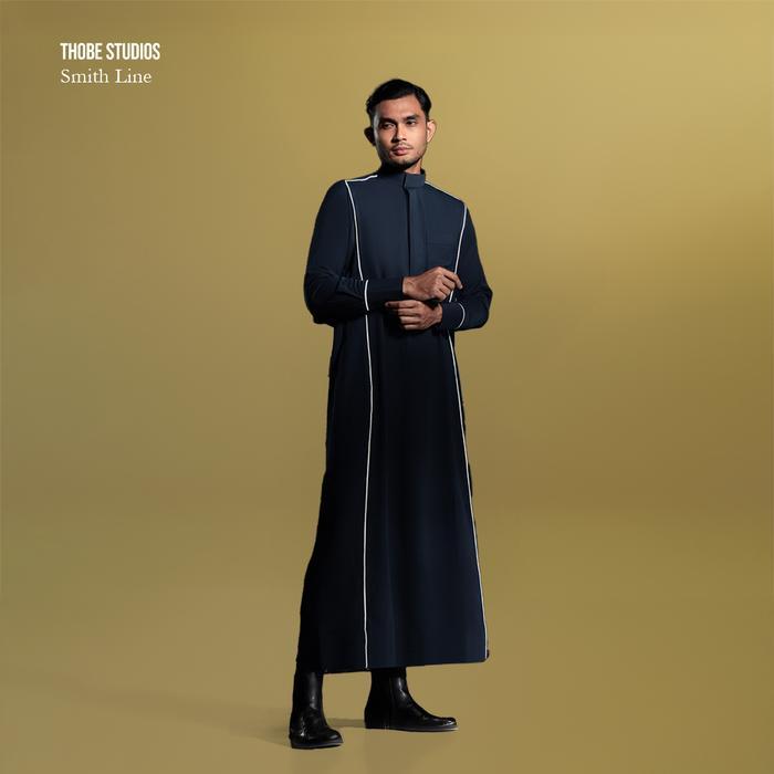 [Thobe Smith Line] Thobe Studios Thoub X Bysofni (Jubah / Gamis Pria Premium Slimfit) - Uv