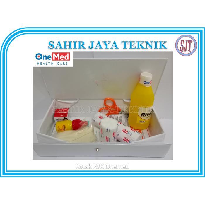 Promo 1 Set Kotak P3K Onemed + Isi /Kotak P3K Mobil /Kotak P3K Terlaris