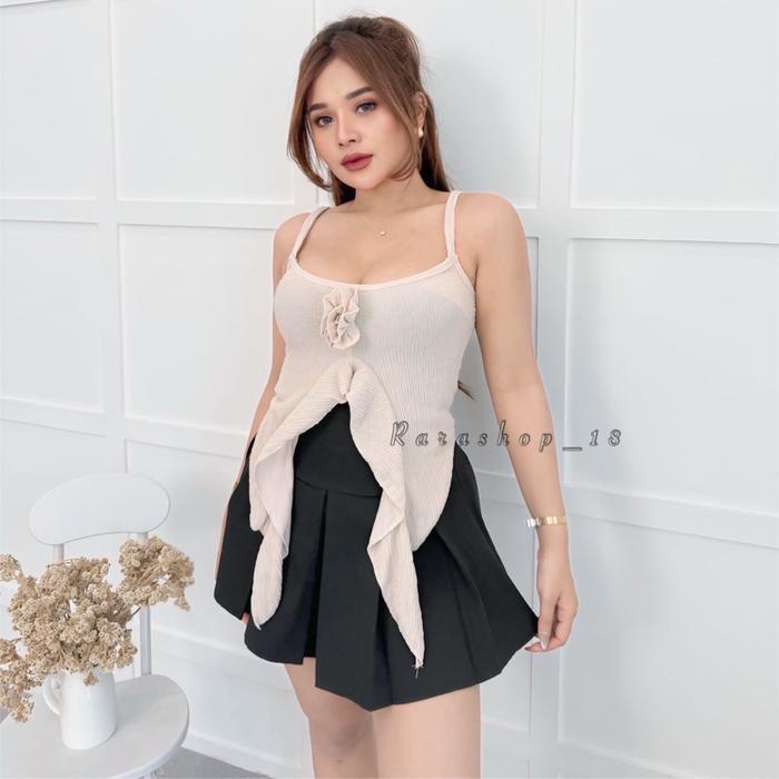 KOMPLIT Marsha tanktop Knip //Atasan wanita