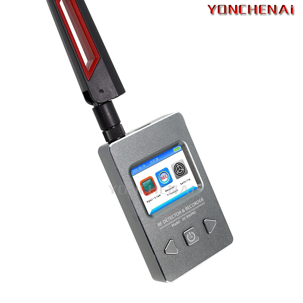 LCD GPS Data Recorder Wireless GPS Signal Detector Anti Eavesdropping Device Detector GPS Tracker