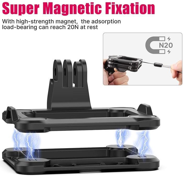 ULANZI GP-16 MAGNETIC QUICK RELEASE 3IN1 FOR ACTION CAMERA LIKE GOPRO