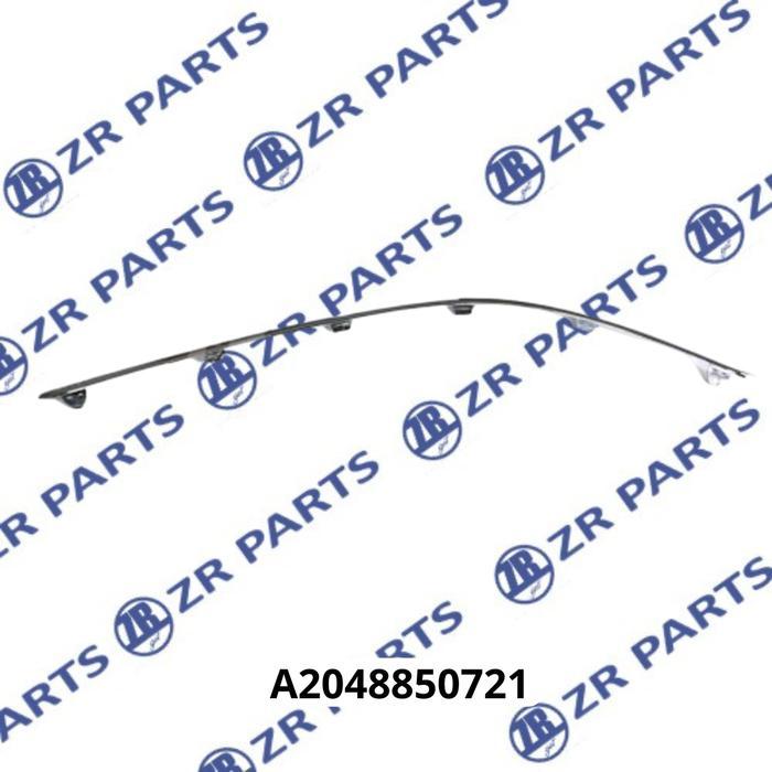 Zr List Chrome Bemper Depan Kiri Mercedes Benz W204 C Class Pre Facelift A2048850721