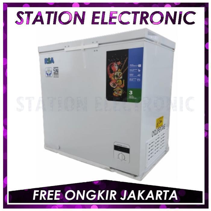 Freezer Box RSA CF-210 Chest Freezer 199L - Putih