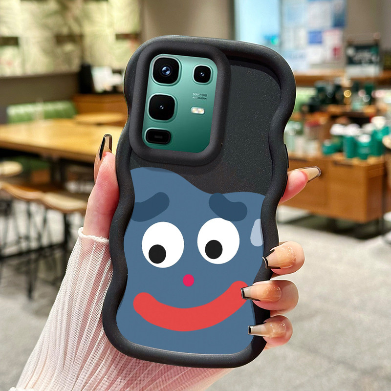 Casing HP Untuk Infinix Note 50 Pro 4G Note 50S 5G Note 50X 5G Case Wajah monster jelek Kasing  sili