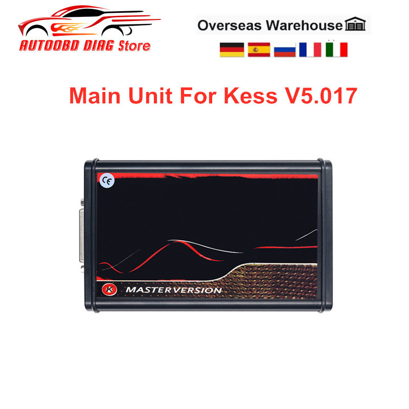 Main Unit For Kess 5.017 Unlimited 2.80 EU Red Kess V5.017 OBD2 ECU
