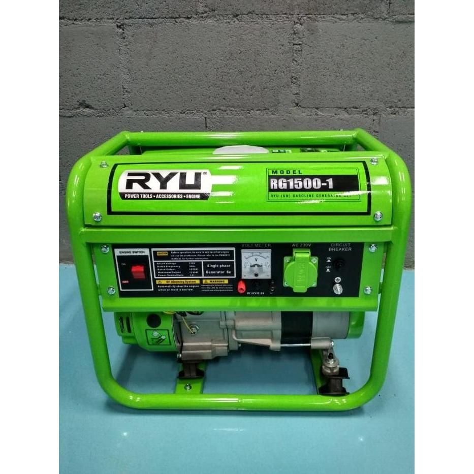 ryu mesin genset / gasoline generator set RG1500-1