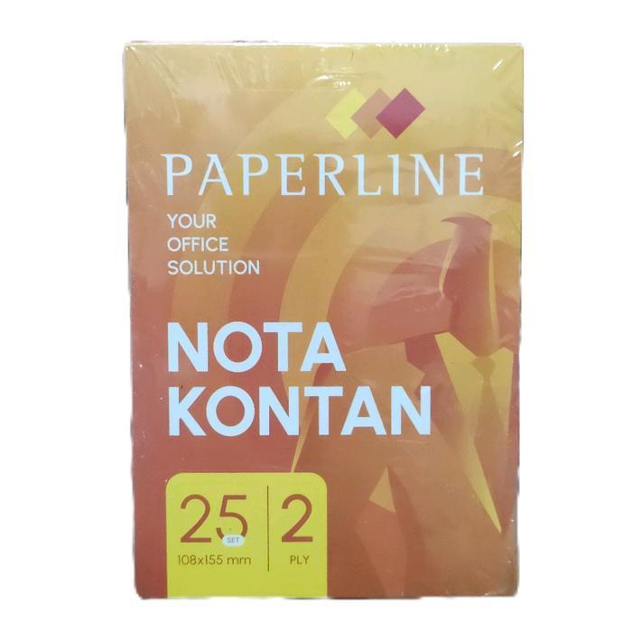 1 pak 10 buku nota kontan 2 rangkap paperline nota k2 ppl nota kecil 2 play
