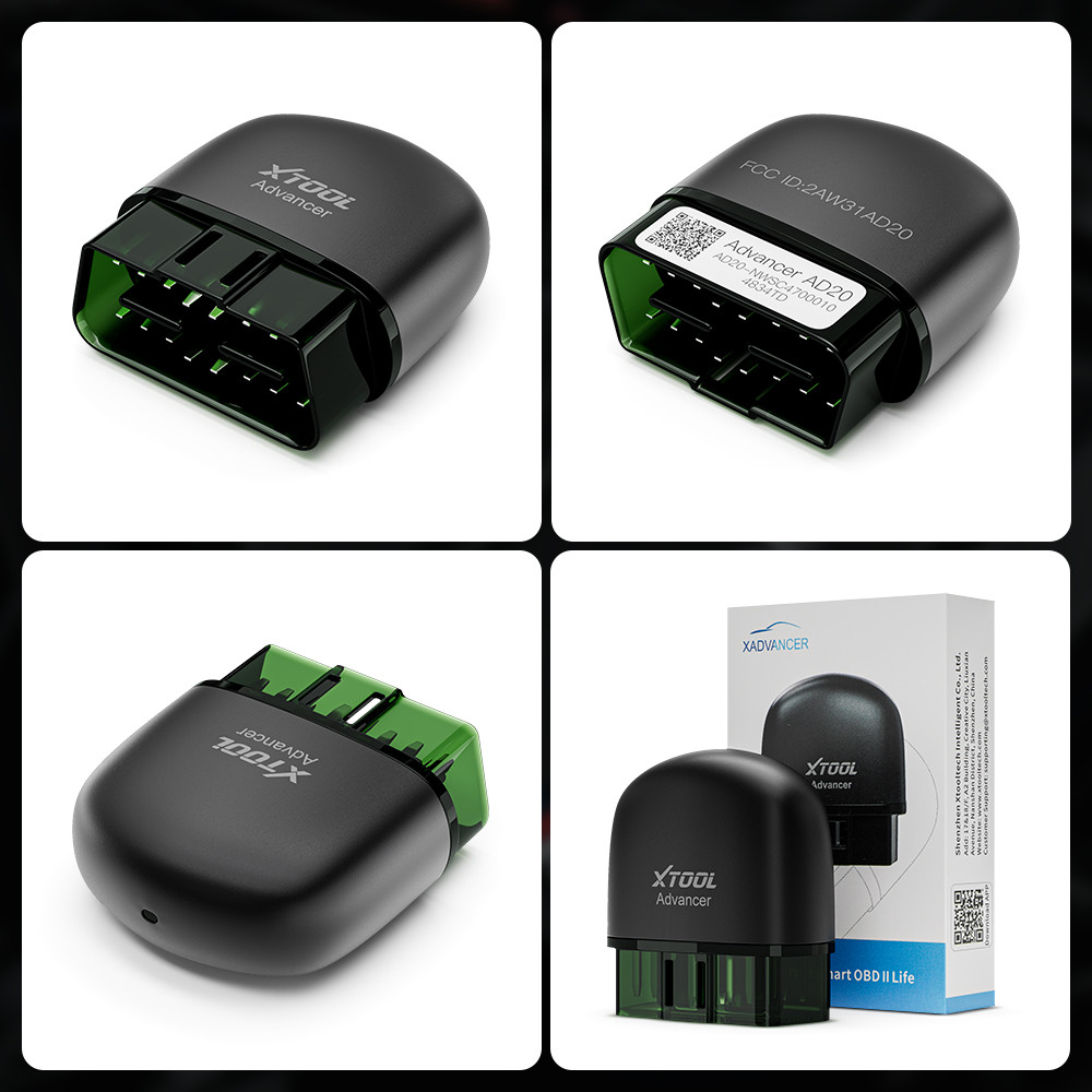 AD10 Newly Updated XTOOL Advancer AD20 Obd2 Car Code Reader for Android /IOS FulA obd Function Scann