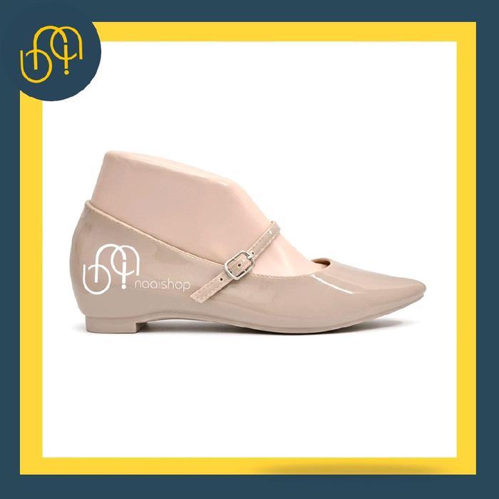 TERMURAH SEPATU KERJA WANITA WEDGES DALAM 3 CM FLATSHOES HAK YOUTH BALANCE L648 NAAISHOP PROMO