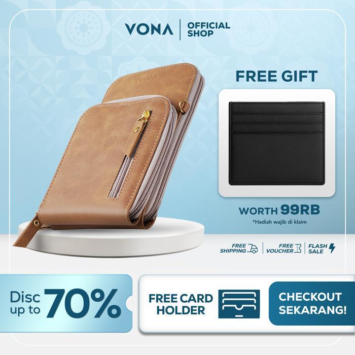 Elizabeth - Gina Sling Bag - Dompet Hp Selempang Tas Kecil Wanita Small Kulit Sintetis Pu