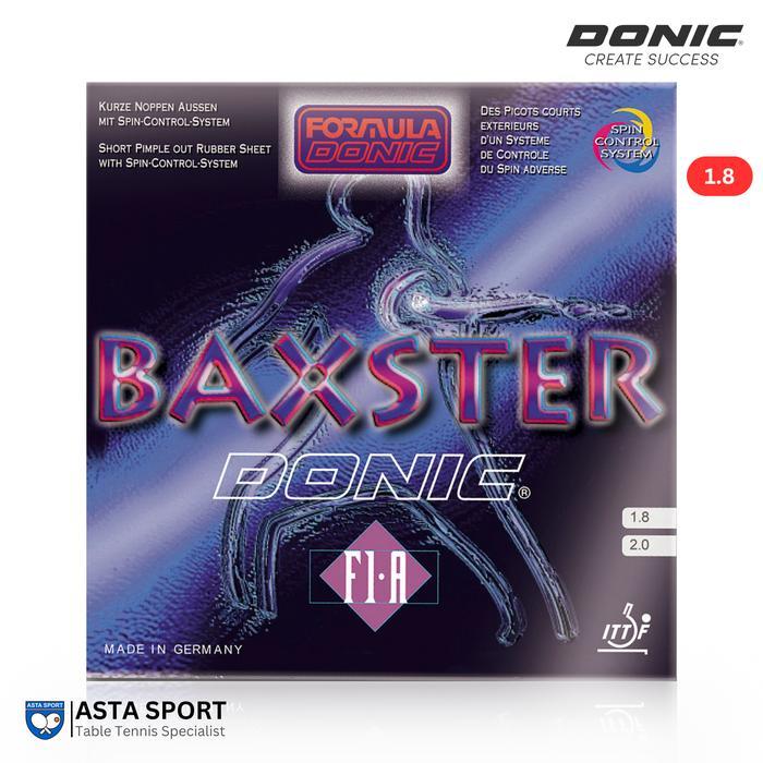 Donic Baxster F1A Karet Bintik Serang Pingpong Tenis Meja Ittf Approved 1.8Mm/2.0Mm Infinite Tension