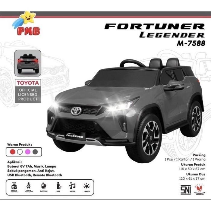 GOSEND MOBIL MAINAN ANAK AKI TOYOTA FORTUNER LEGENDER PMB - 7588