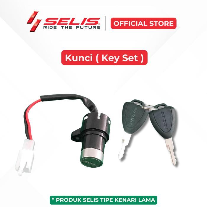 DISKON SELIS - Kunci Set Sepeda Motor Listrik Universal ( Key Set / Ignation )