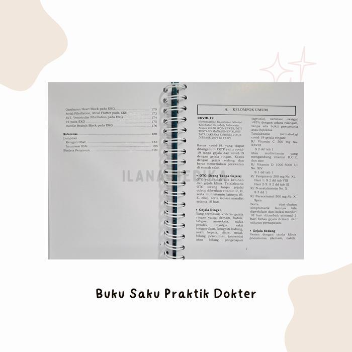 Promo Buku Saku Praktik Dokter/ Buku Saku Dokter Umum / Buku Saku Kedokteran Terlaris