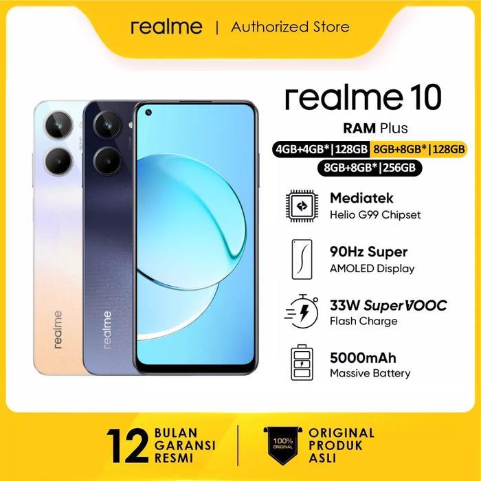 REALME 10 NEW RAM 4+4GB 128 GB