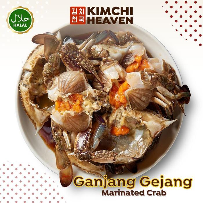 Ganjang Gejang / Yangnyeom Gejang Kepiting Korea Marinasi Kecap Asin Gurih Pedas Manis Halal 1 Ekor